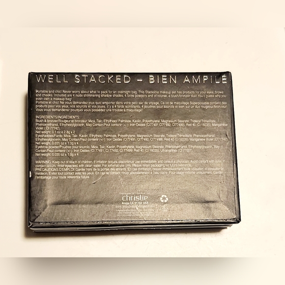 NWT WELL STACKED BY MEASURABLE DIFFERENCE MINERAL FULL FACE MAKEUP PALETTE! - Picture 8 of 10